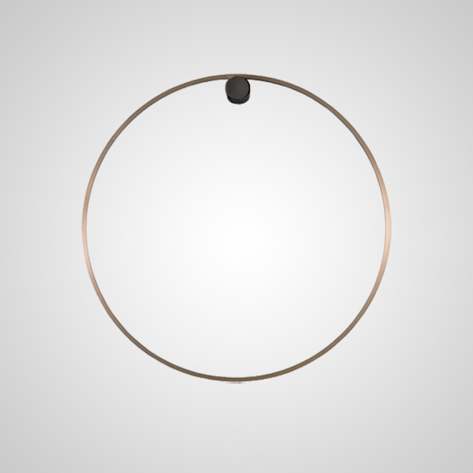 Настенный светильник WILD RING A D80 Brass by ImperiumLoft