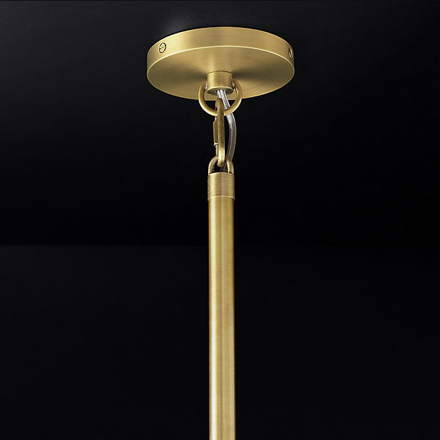 Люстра Restoration Hardware Boule De Cristal Round 48" Polished Nickel