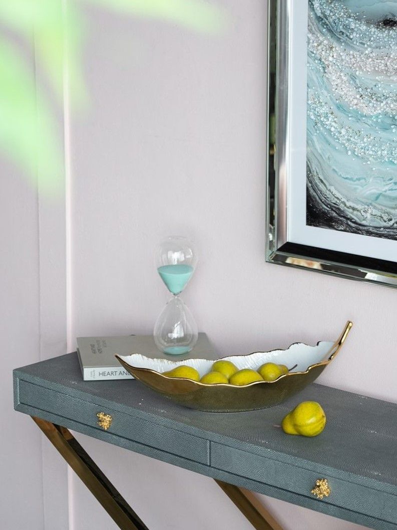 Блюдо декоративное Лист Glasar 8850