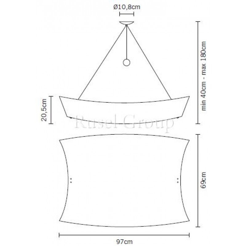 Подвесной светильник Fabbian Teorema D09 A17 01