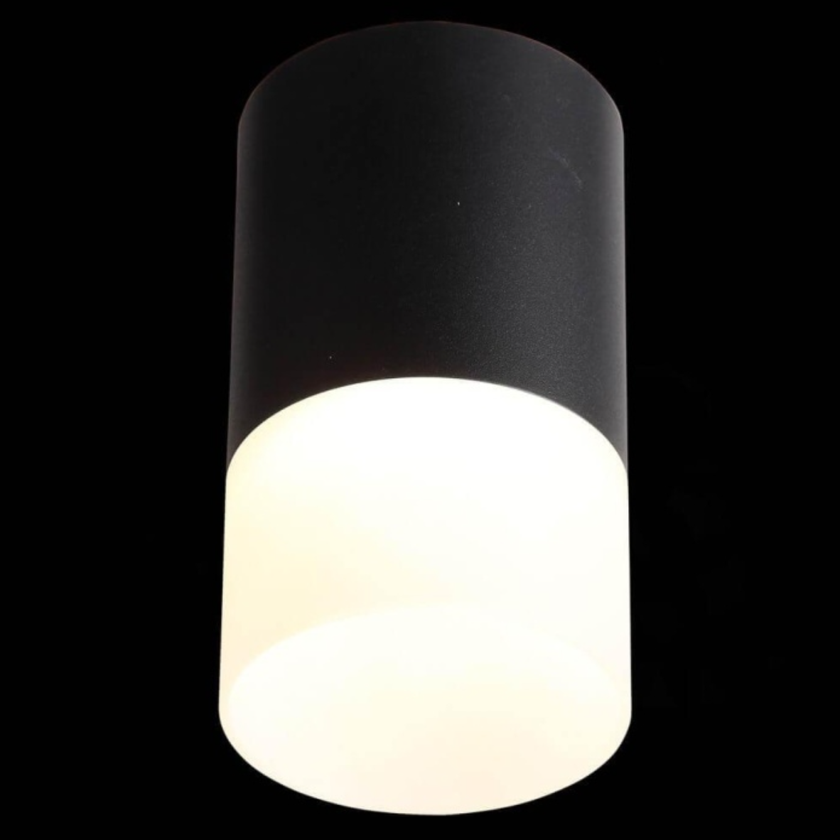 Точечный светильник TUGUR D7,8 Black 3000 К by ImperiumLoft