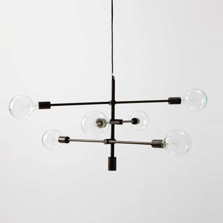 Подвесная люстра ARM1 Черный by ImperiumLoft