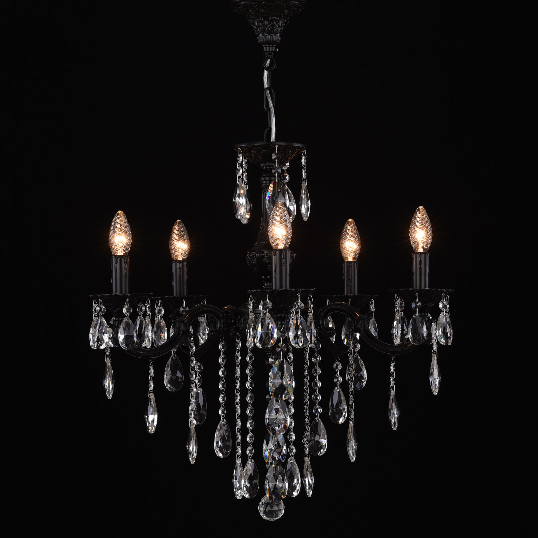 Люстра хрустальная AL78101/5/175 B BM Bohemia Ivele Crystal