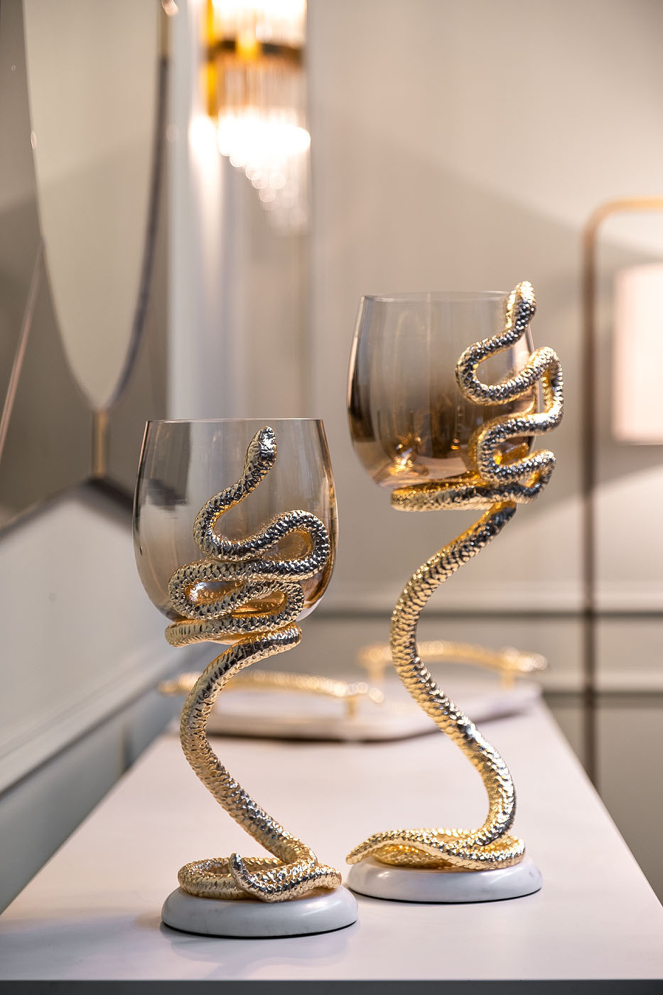 Подсвечник декоративный "Serpente" Garda Decor 69-321019