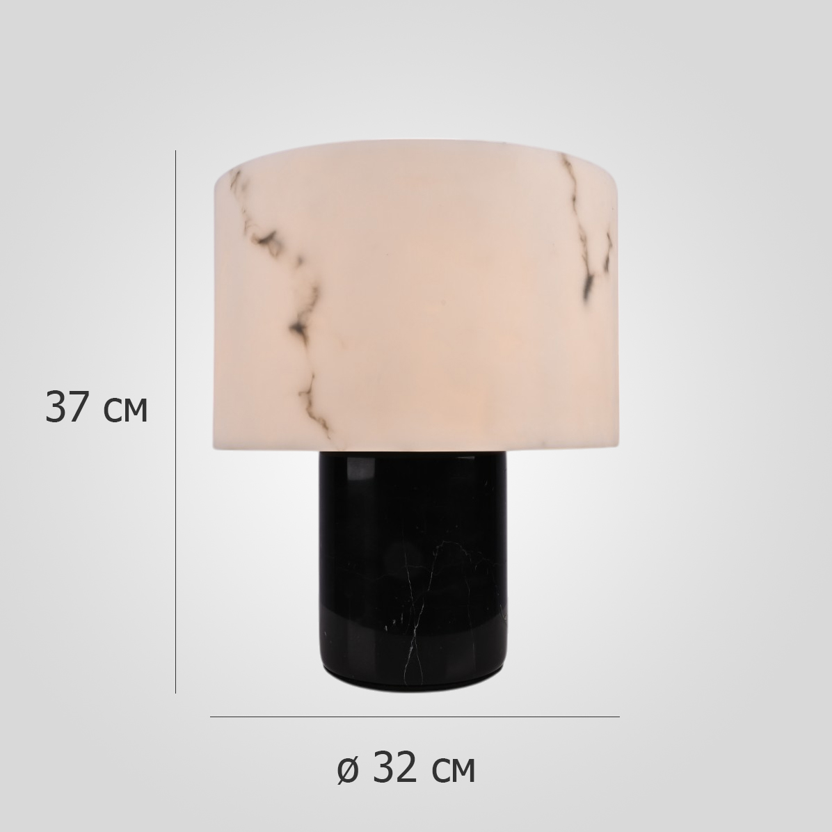 Настольная лампа Marbly TAB D32 by ImperiumLoft