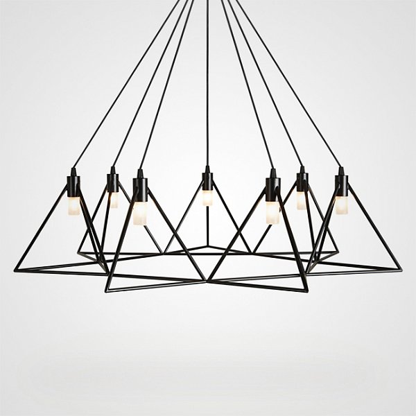 Светильник подвесной GITTER D95 Gold by ImperiumLoft