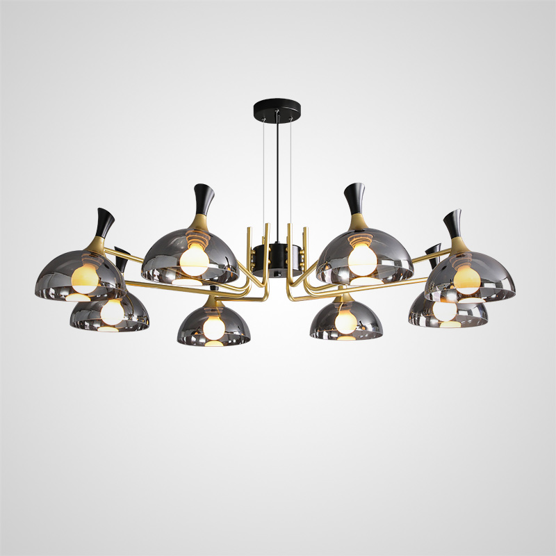 Подвесная люстра AMANDA D115 Grey by ImperiumLoft