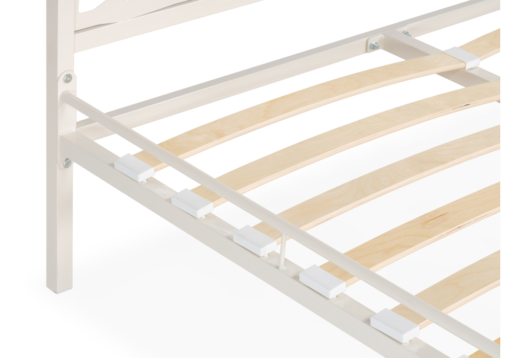 Кровать Woodville Кубо 160х200 белый 533095