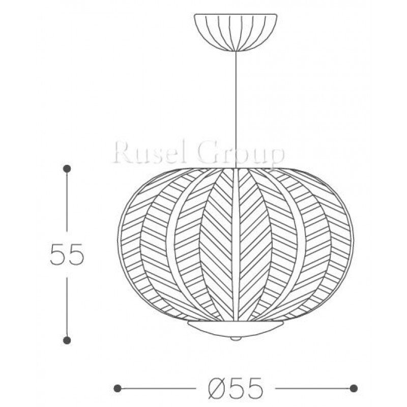 Подвесной светильник Italamp 58/55