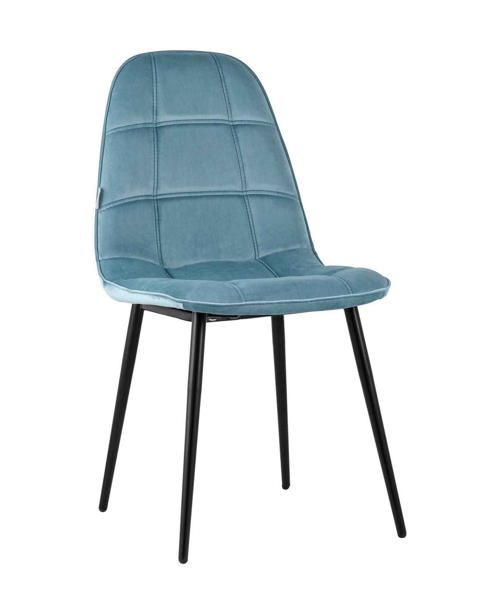 Стул Тейлор велюр пыльно-голубой Stool Group