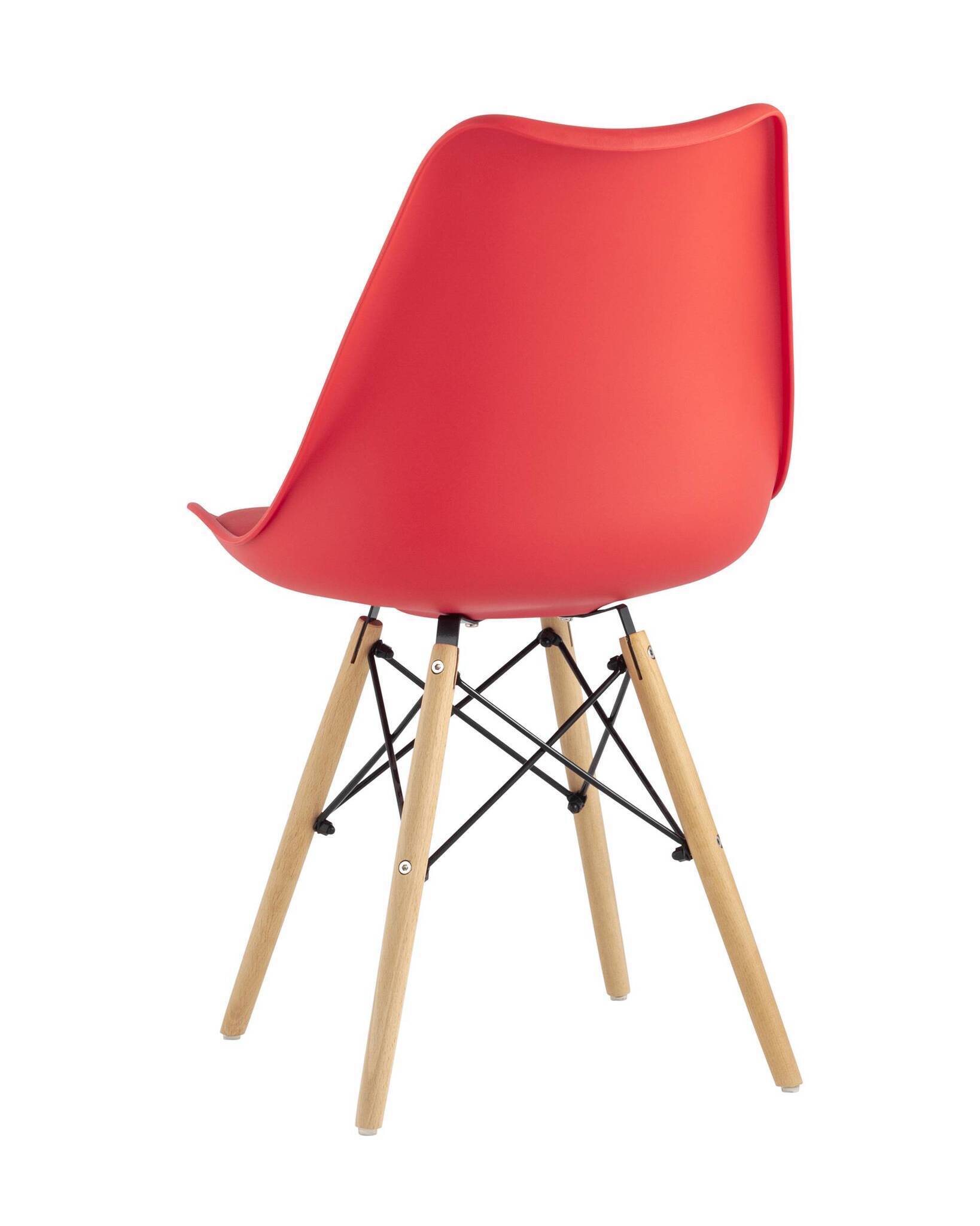 Стул Eames Soft красный Stool Group