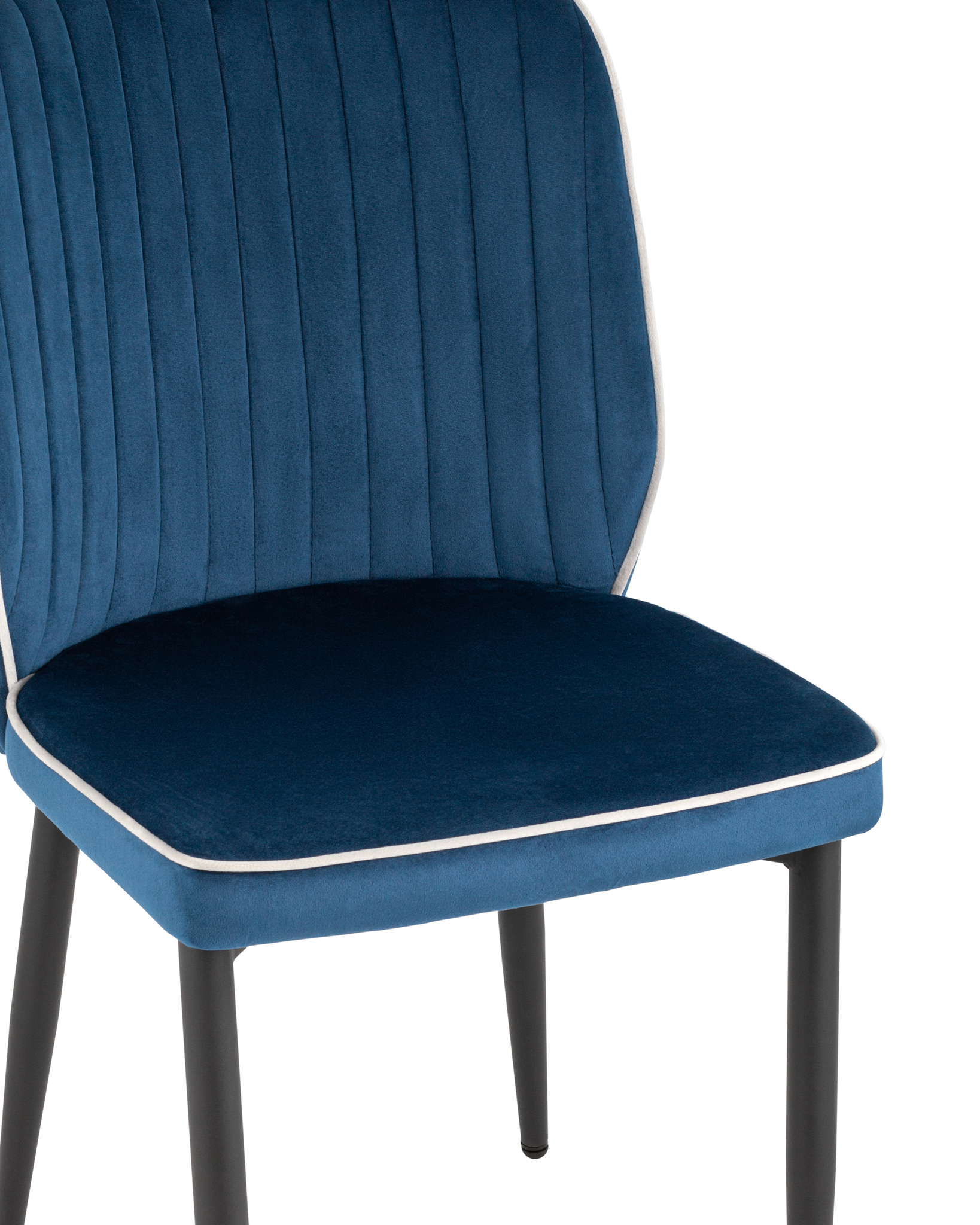 Стул Лоренс велюр синий Stool Group