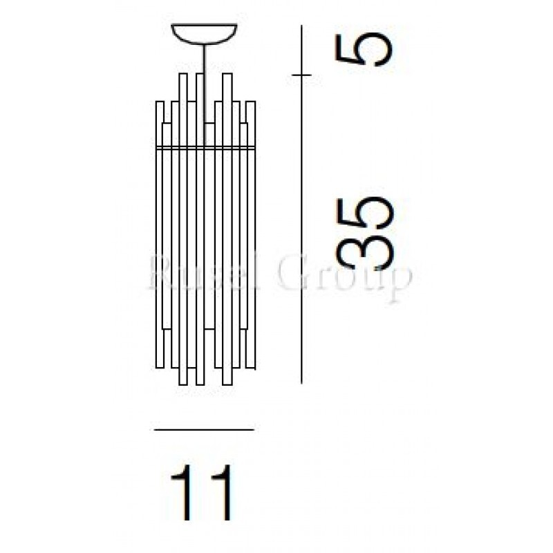 Встраиваемый светильник Vistosi DIADEMA FA