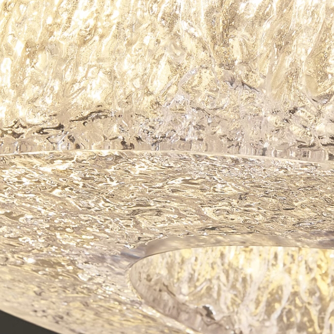 Кольцевая люстра OLAGUS А Black by ImperiumLoft