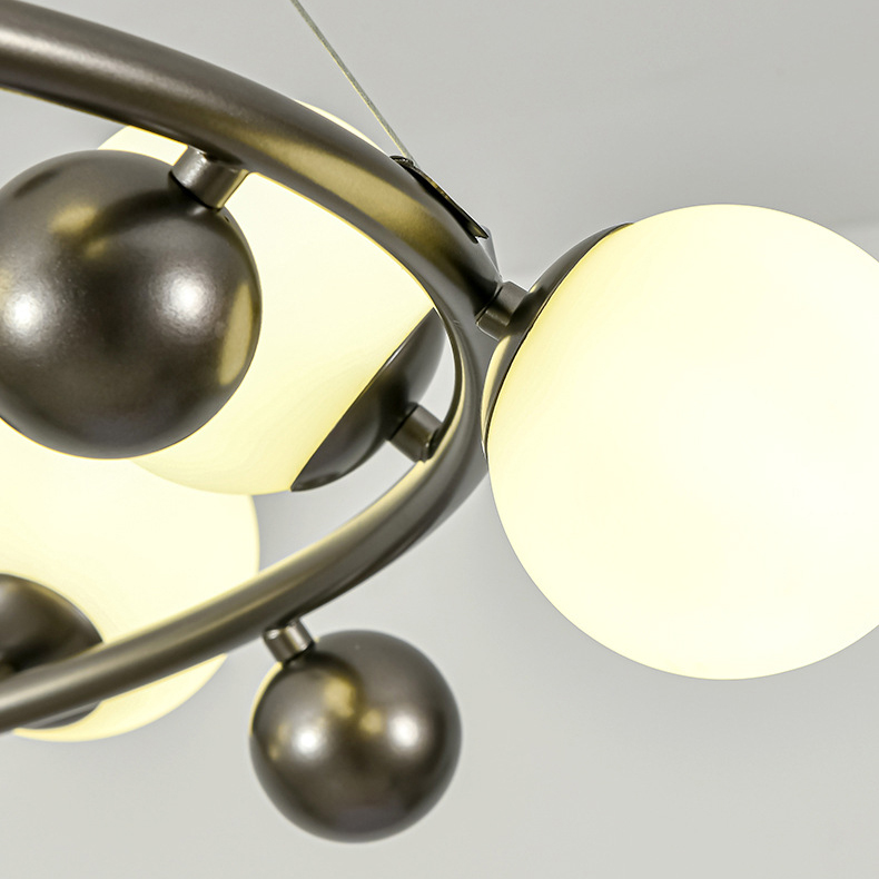 Кольцевые люстры и светильники DONALD D80 by ImperiumLoft