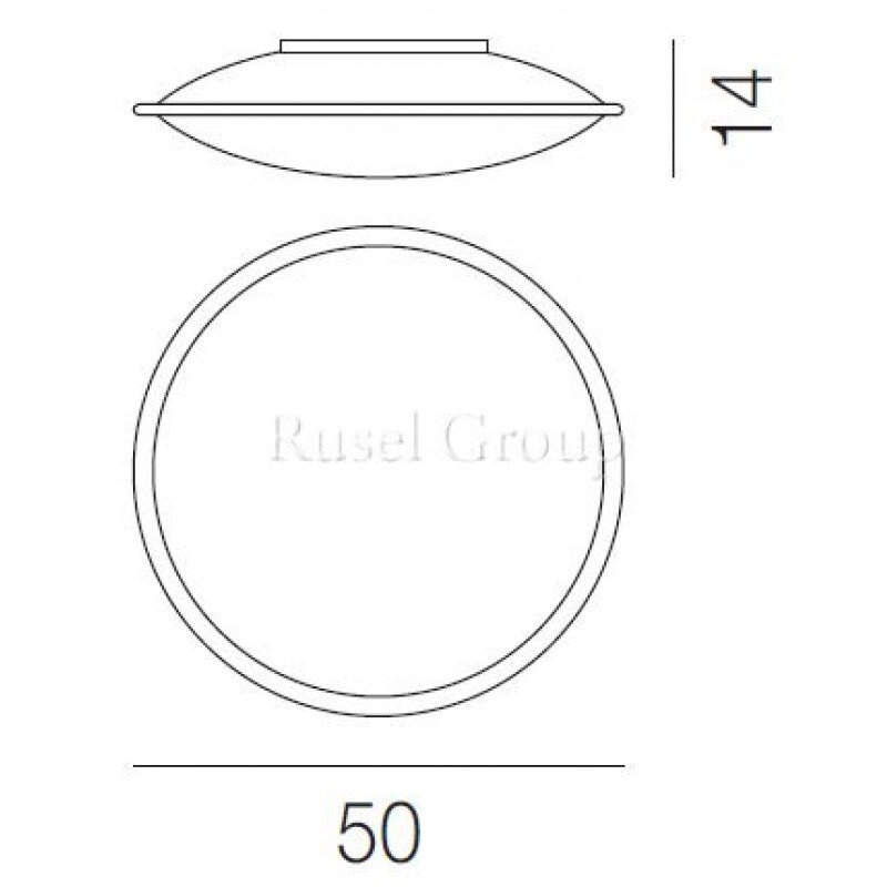 Потолочный светильник Vistosi AURORA PP 50