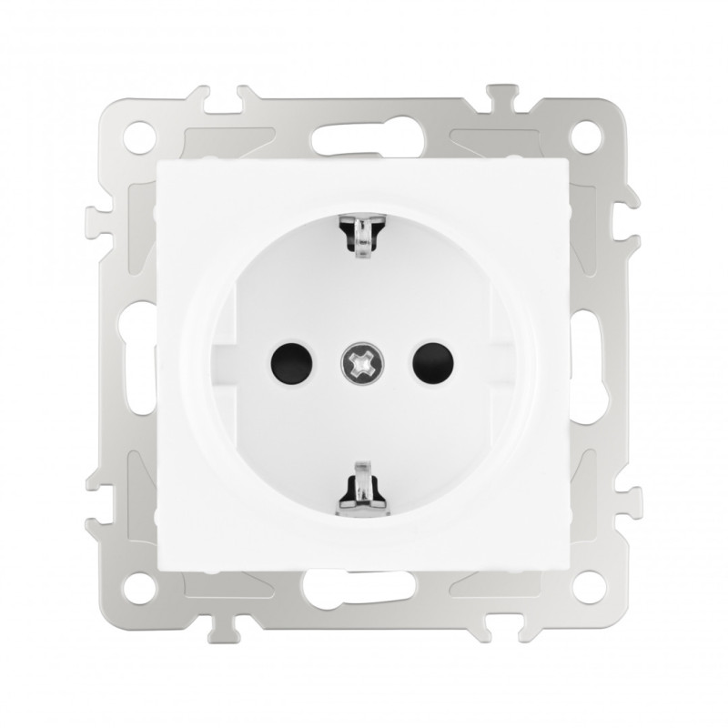 Розетка Arte Milano 206.40-1.white