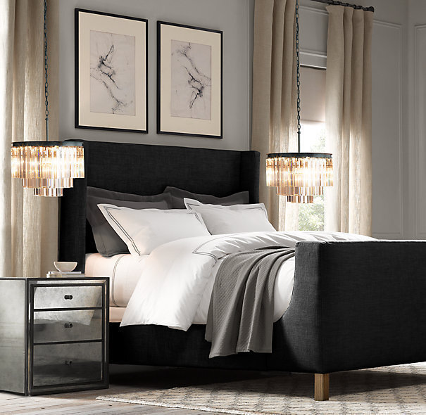 Люстра  Delight Collection Odeon 6 black/clear