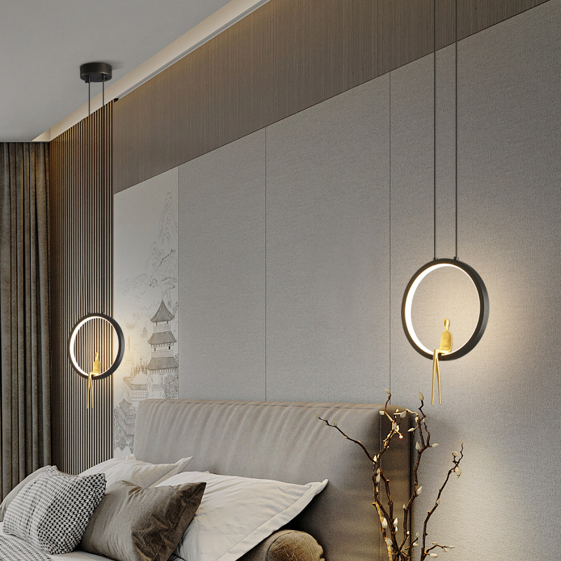 Подвесной светильник REMUS ONE Black by ImperiumLoft