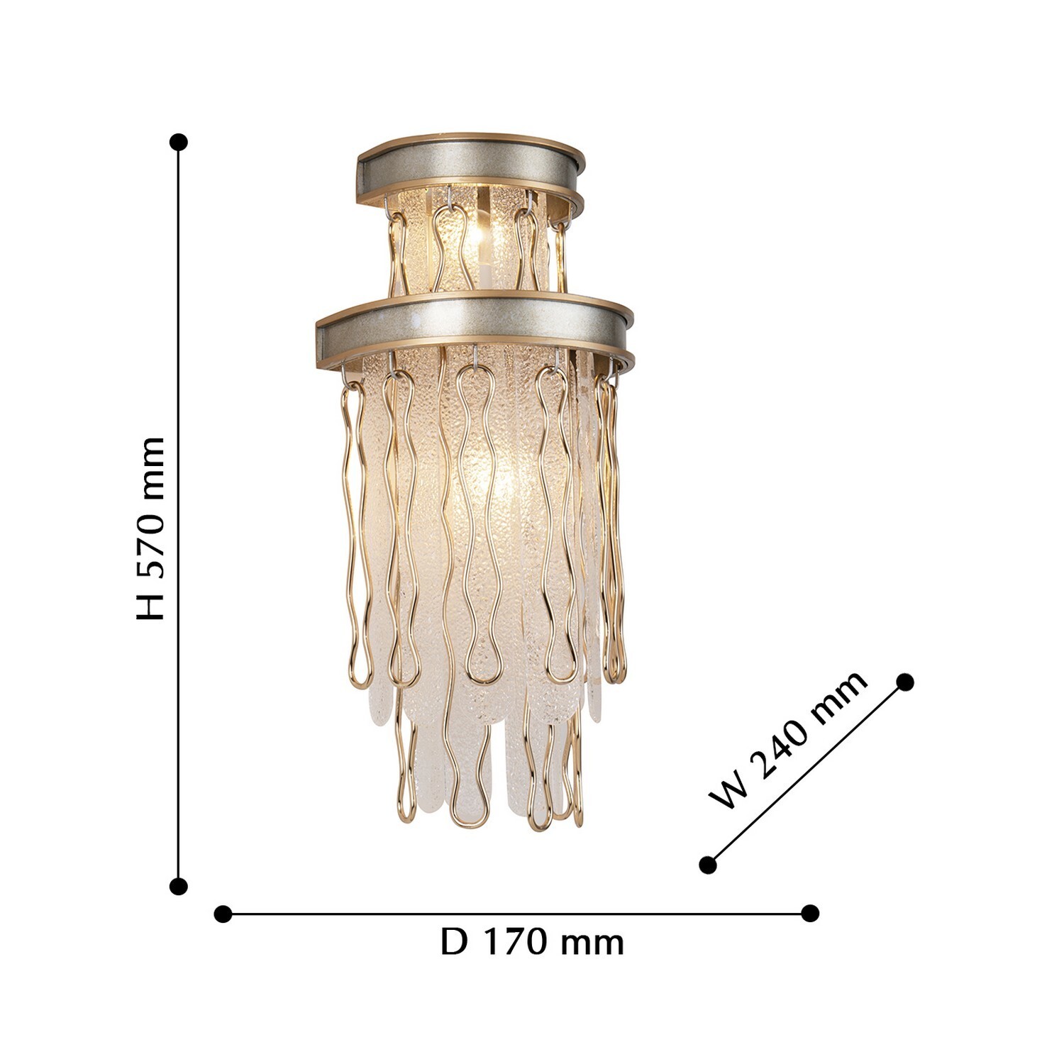 Настенный светильник Favourite 2696-2W