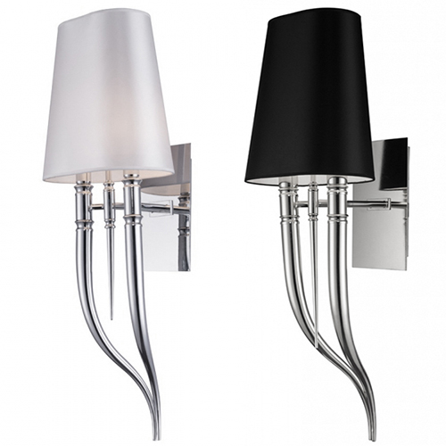 Настенный светильник Crystal Light Brunilde Ipe Cavalli H52 Silver/Gray by ImperiumLoft