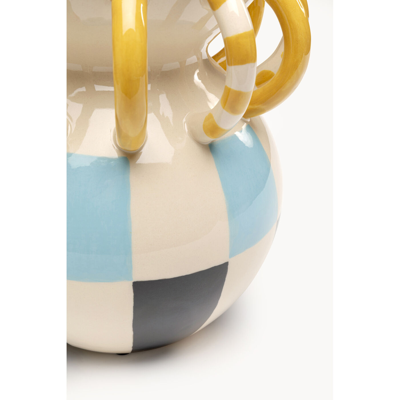 Ваза Harlequin Handle 24cm KARE 57626