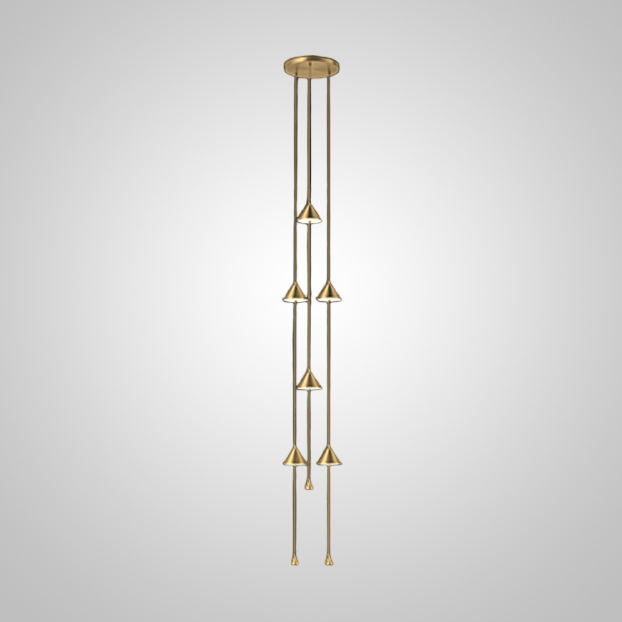 Подвесной светильник ROLAN COMBO A L6 by ImperiumLoft