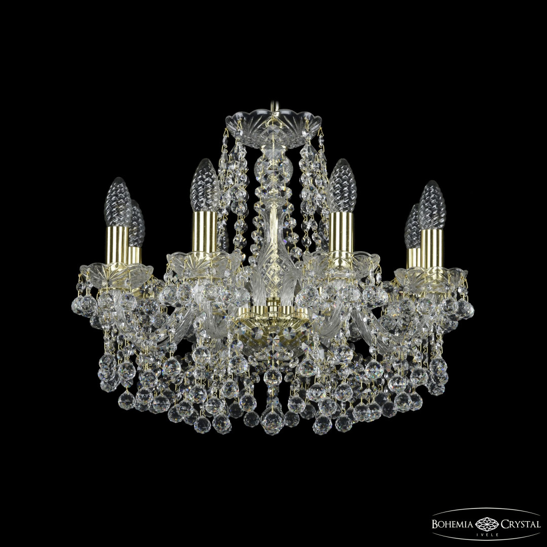 Люстра хрустальная 1409/8/160 G