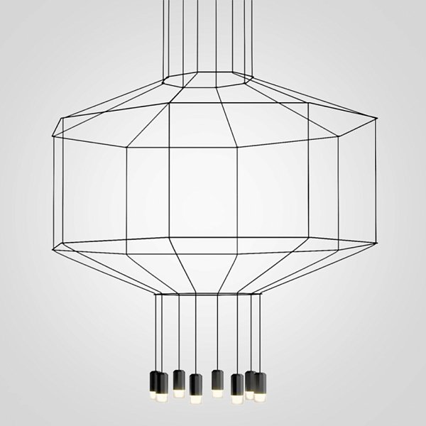 Подвесной светильник Via Wireflow polyhedral 0299 Octagonal by ImperiumLoft
