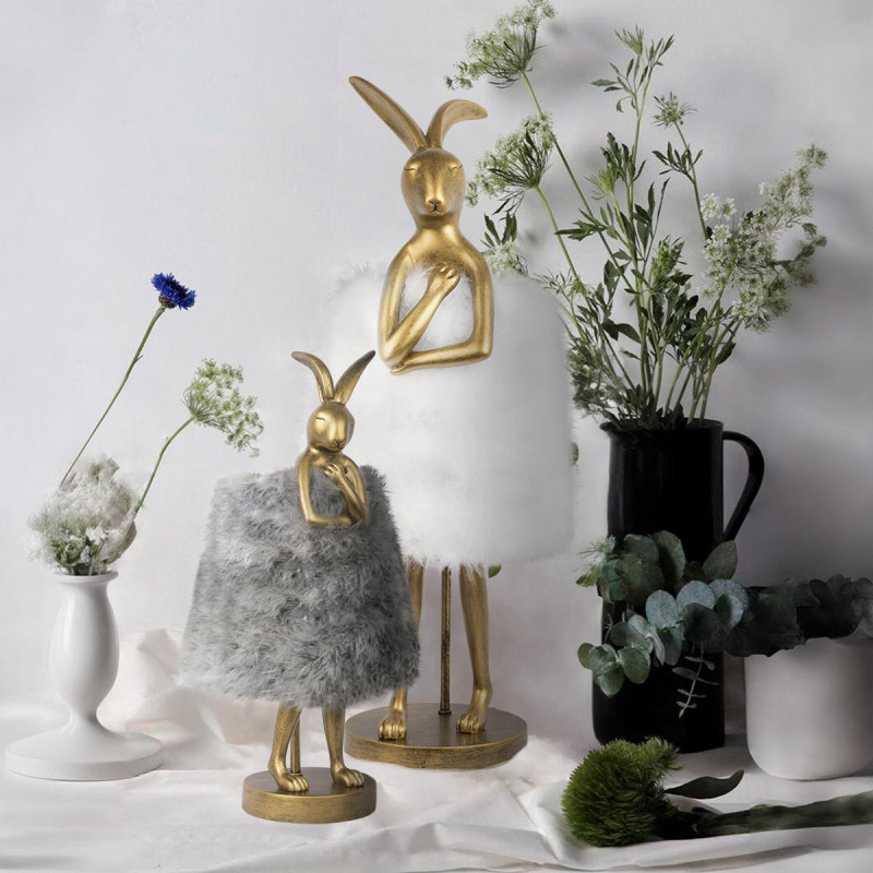 Настольная лампа LOFT IT 10315/A White fluff