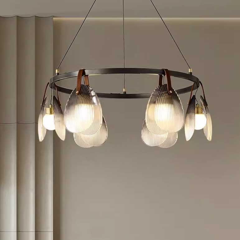 Кольцевые люстры и светильники CONCH CH by ImperiumLoft