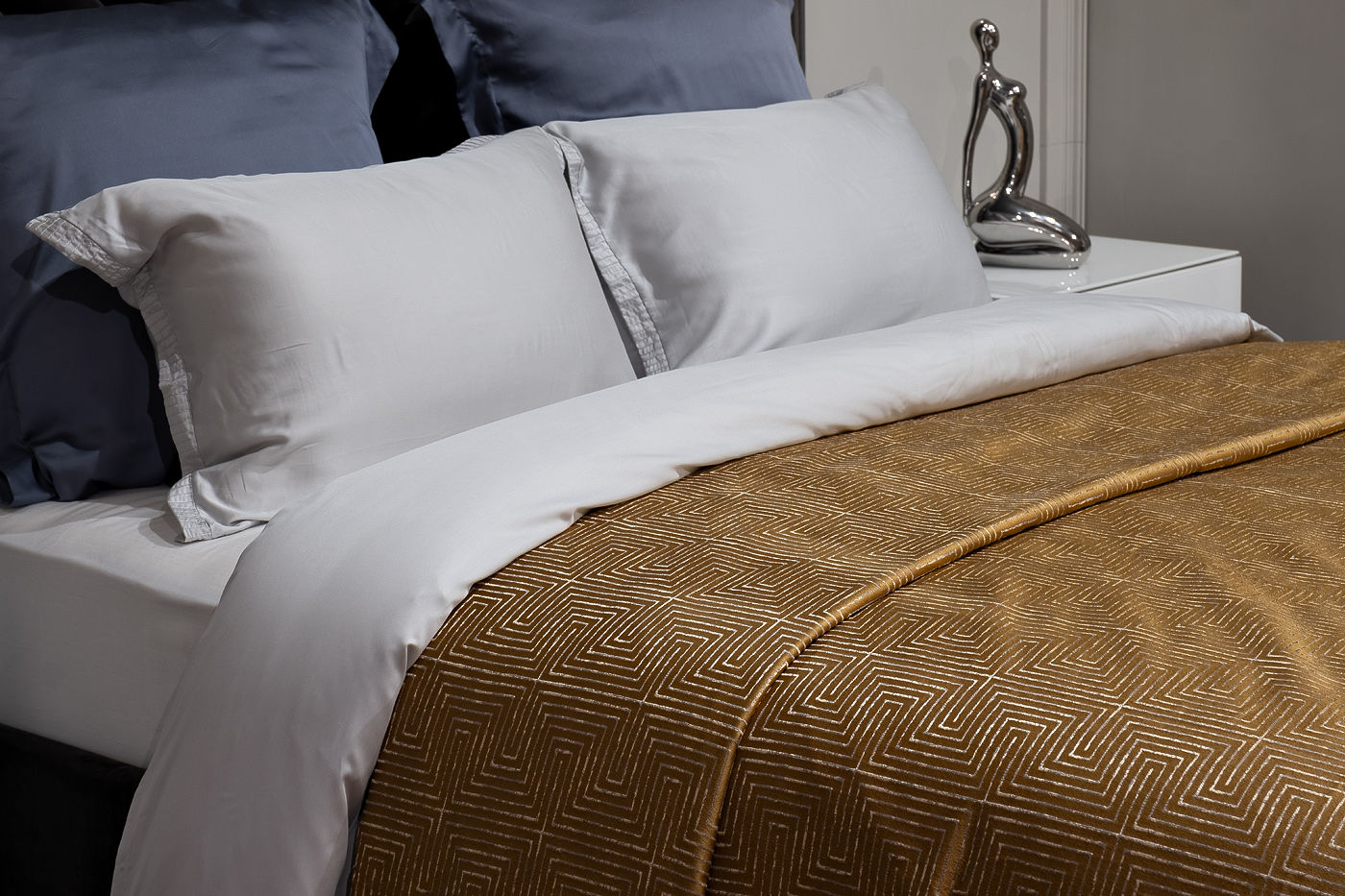 Покрывало горчичное Garda Decor 121GD-12115