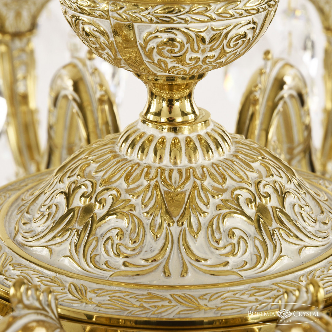 Люстра бронзовая с хрусталём 71201/10/210 A GW