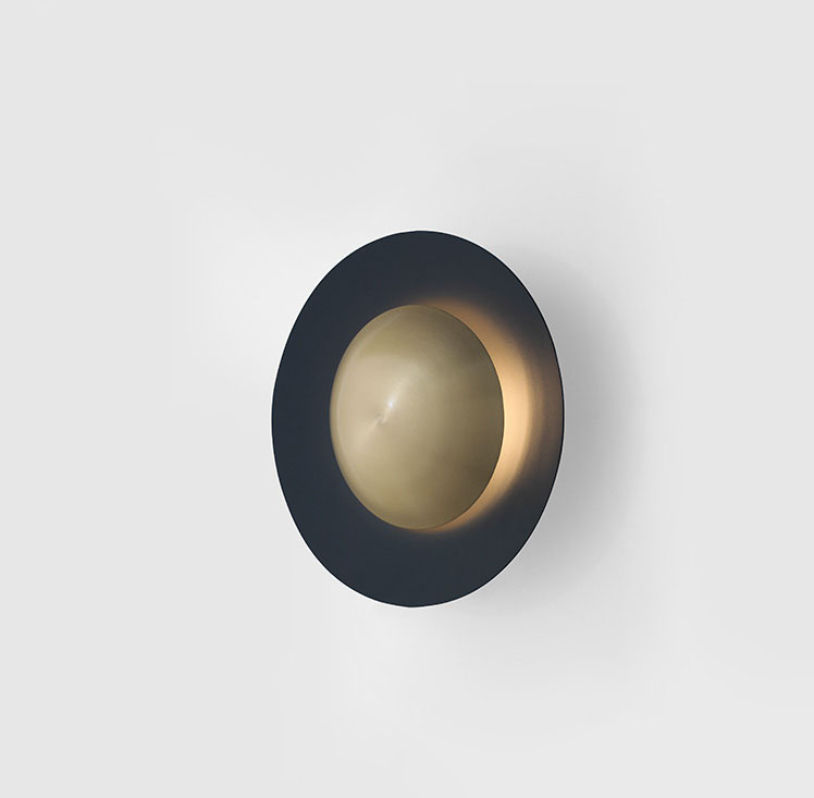 Бра Coss 40 cm черное + диффузор 25 cm латунь Aromas del Campo