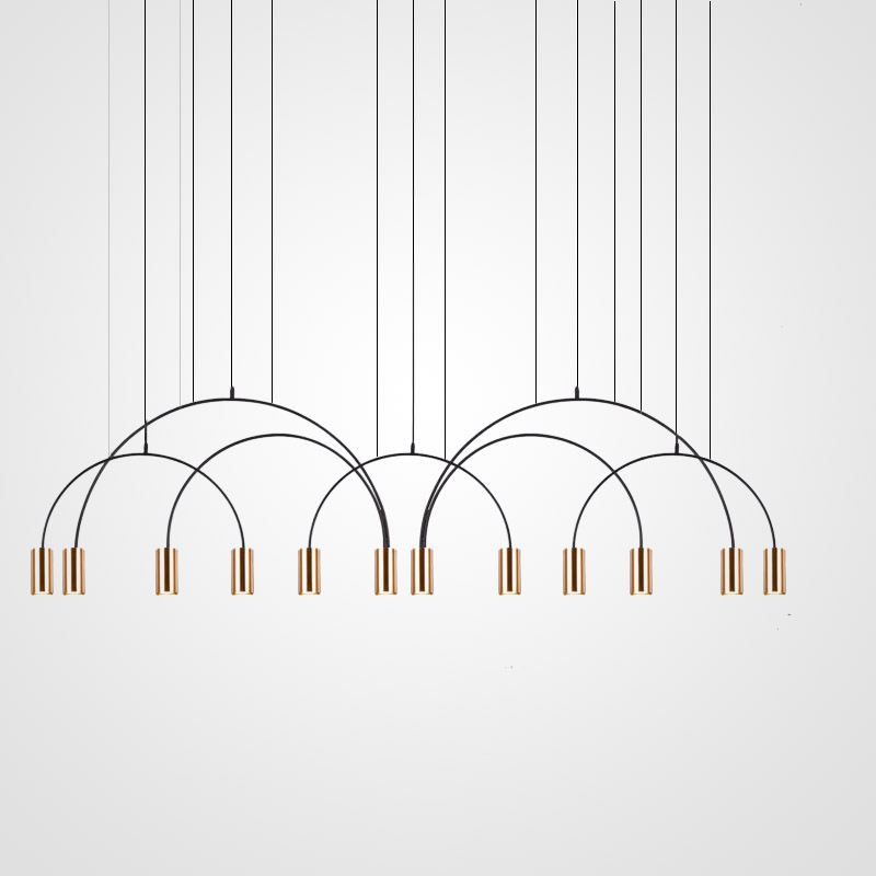 Подвесной Светильник Arc 2 Black By Imperiumloft