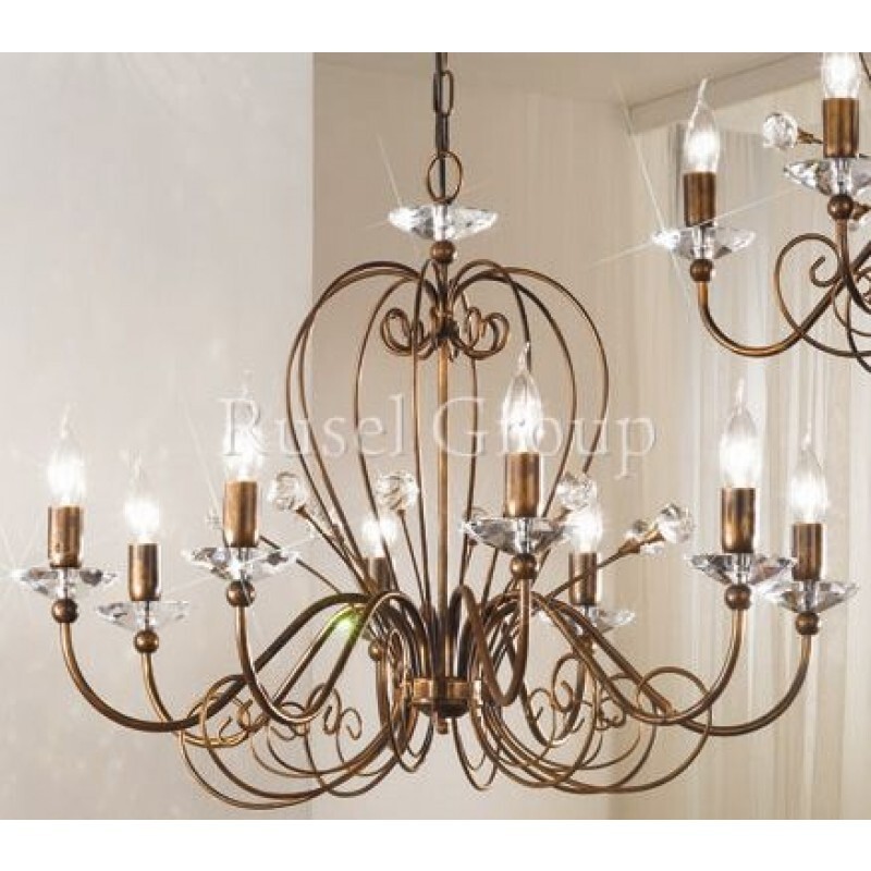 Люстра Kolarz Rossana 0235.88.YG.KOT