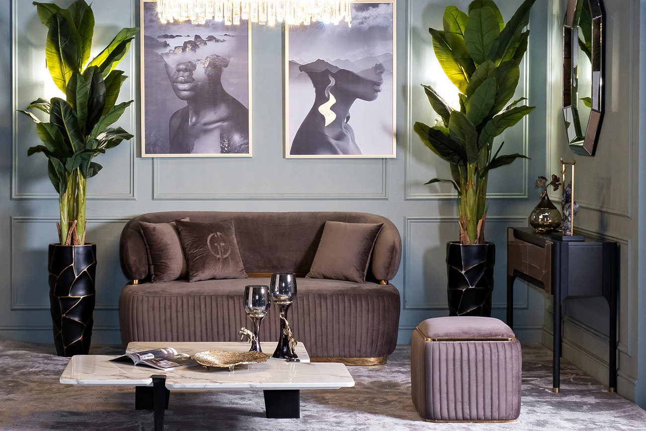 Стол журнальный белый искусственный мрамор Garda Decor 77IP-13012STOL/ZH