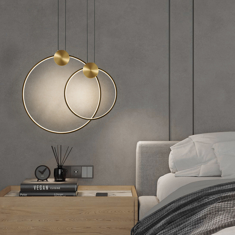 Подвесной светильник WOLKE D40 Brass by ImperiumLoft