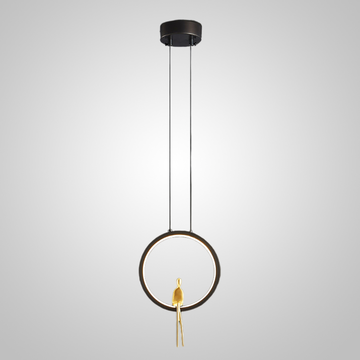 Подвесной светильник REMUS ONE Black by ImperiumLoft