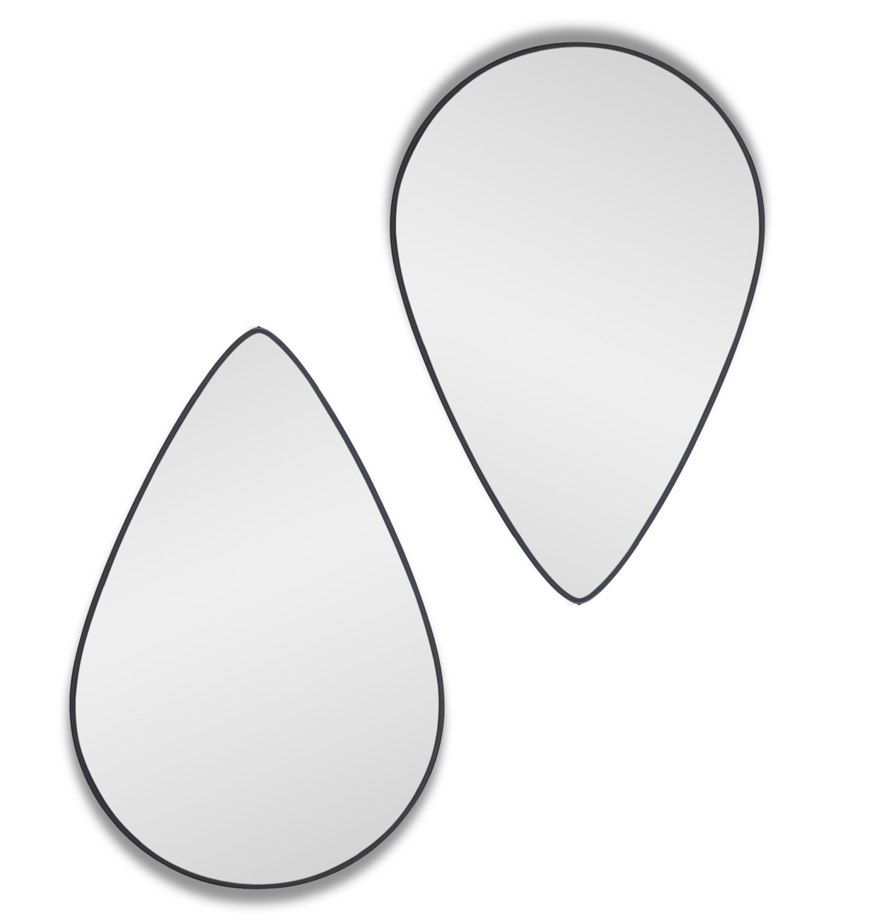 Droppe Black Зеркало в тонкой раме Smal Art-Zerkalo SM150BL