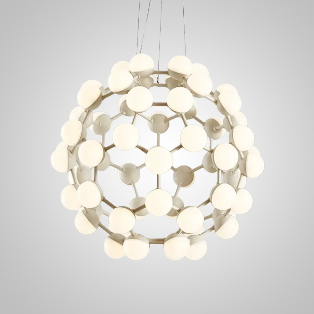 Подвесная люстра MESH D65 White by ImperiumLoft