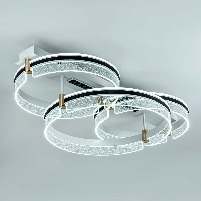 Накладная люстра LED4U L1058-880 WH