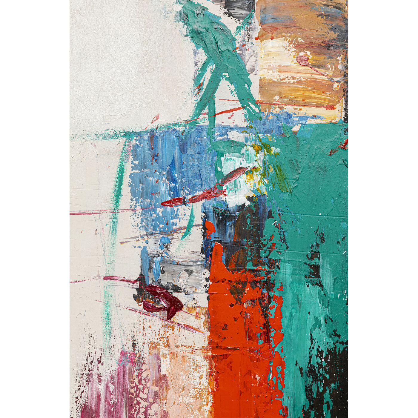 Картина на холсте Be Happy 150x120 см KARE 56156