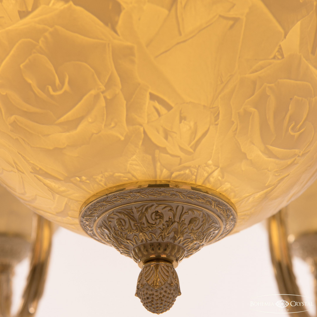 Люстра бронзовая 71203P/8/210 GW P1 U Rose