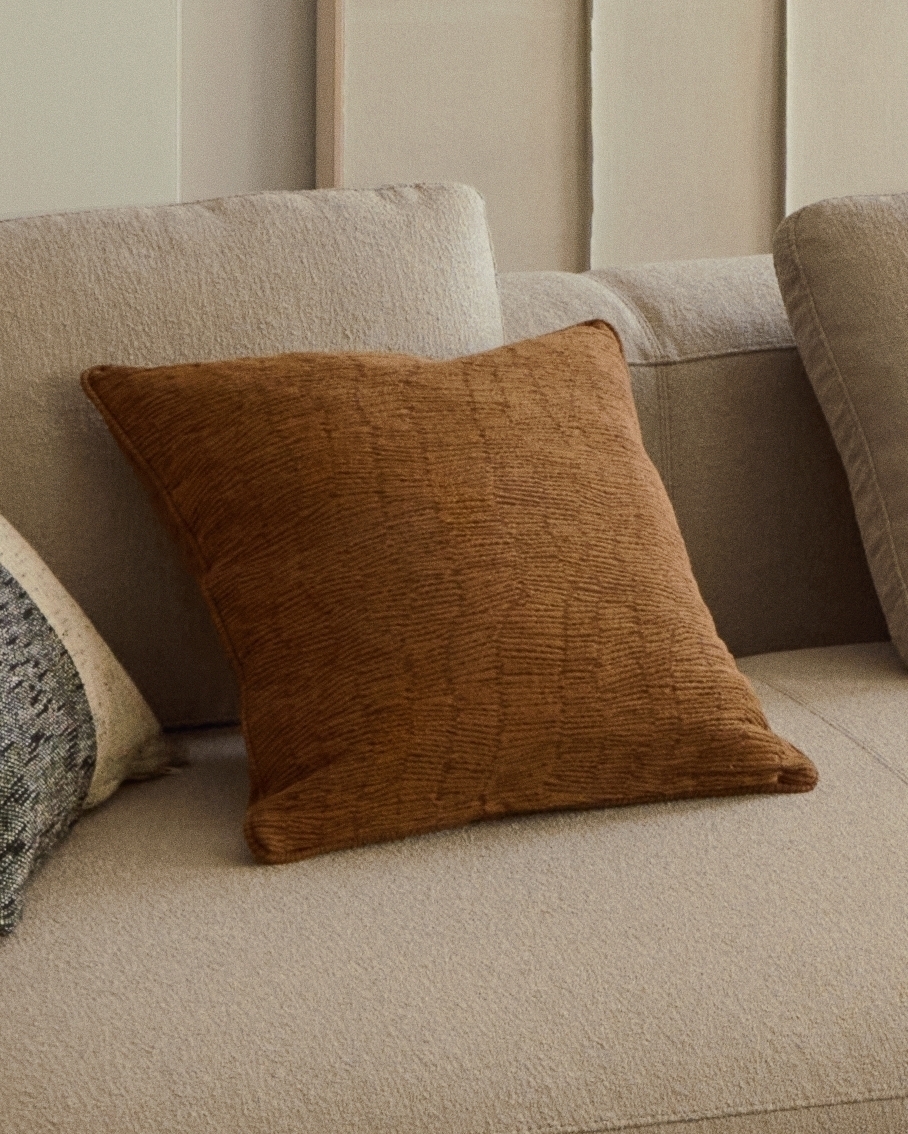 Labid Чехол на подушку из 100% хлопка горчичный 45 x 45 см La Forma (ex Julia Grup)