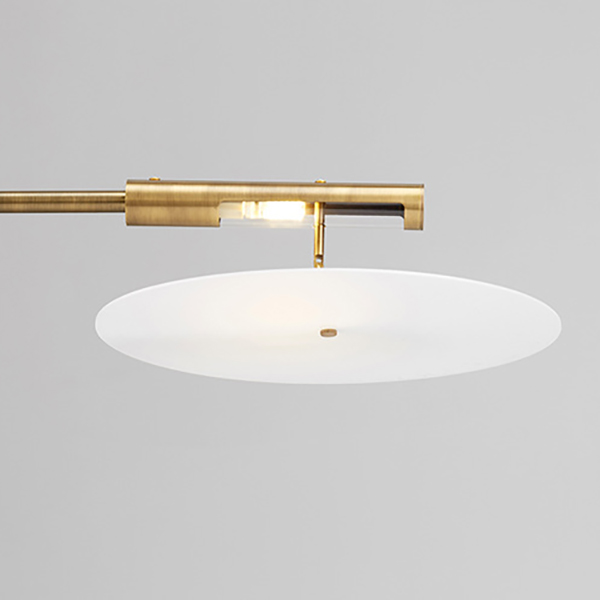 Люстра White Disc 9 ламп by ImperiumLoft