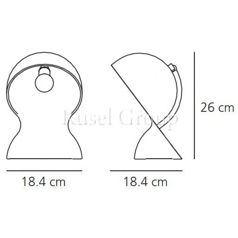 Настольная лампа Artemide DALU