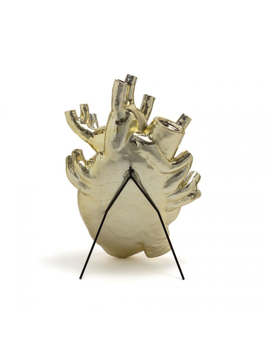 Ваза Seletti Love in Bloom Gold Gaint 09926