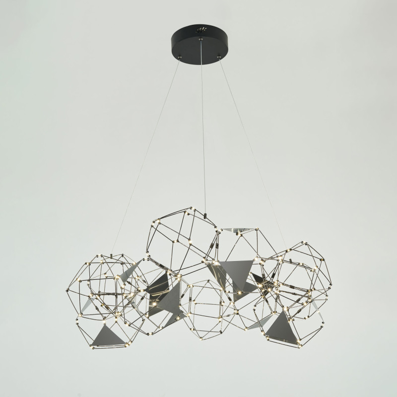 Подвесная люстра Eurosvet 90369/12 черный жемчуг