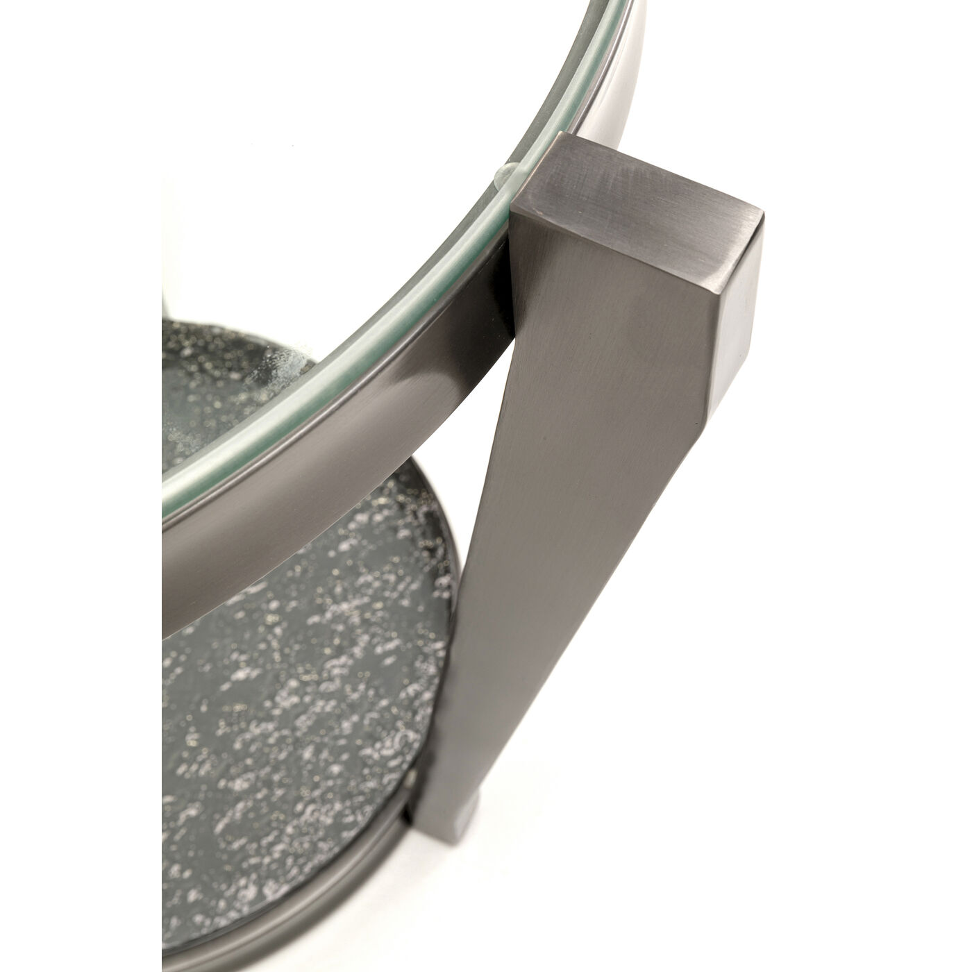 Приставной стол Monocolo Graphite Ø50cm KARE 70103